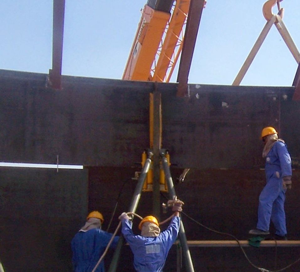 tank jacking equipment systems